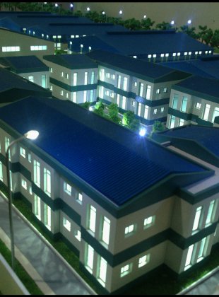 mô hình nhà xưởng | mô hình nhà máy